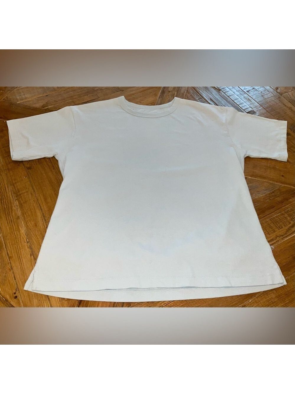 Standard Cloth Urban Outfitters heavyweight cotton tshirt / light blue -…